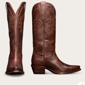 The Annie boot in Sequoia~ Brown Leather Cowboy Boots
